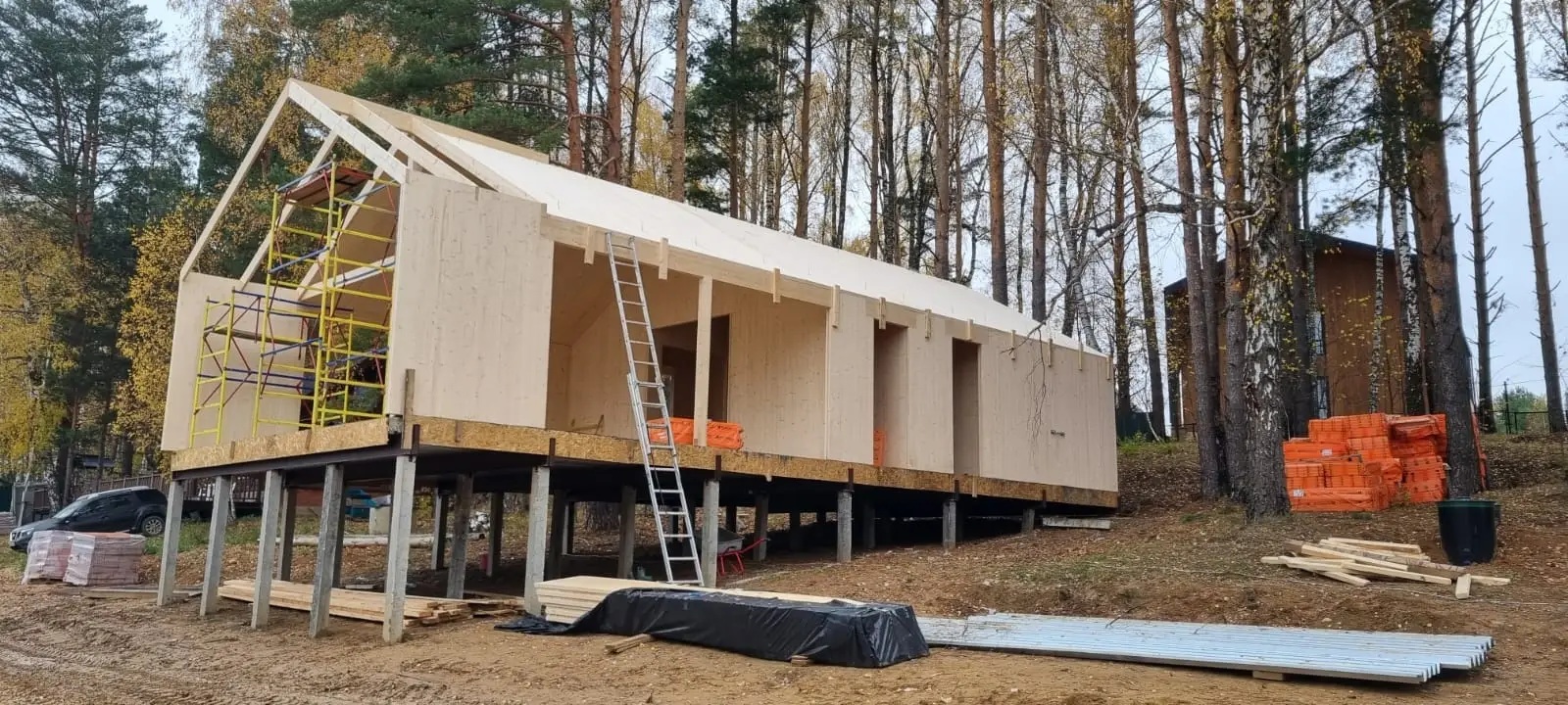 Быстровозводимые здания PREFAB из CLT
